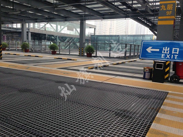 湖北停車場鋼格柵板圖片2
